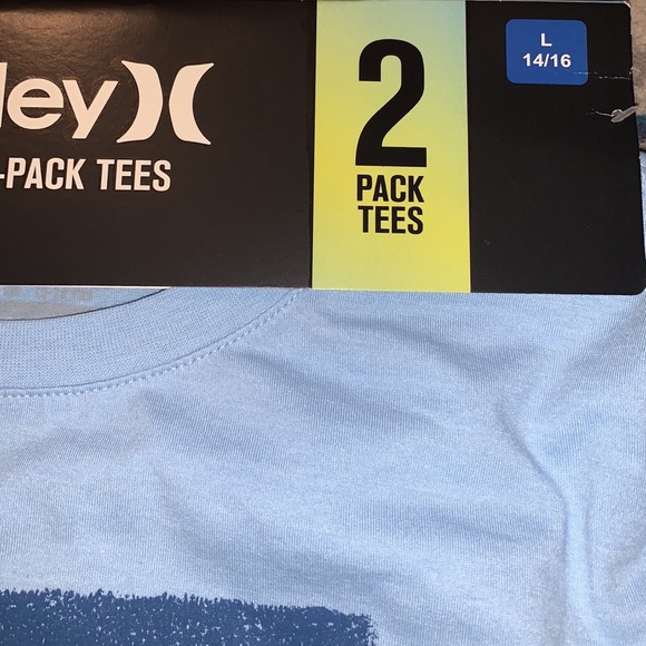 NWT 2 Pack of Hurley T Shirts Kids Size 14/16 (Large) - Picture 5 of 9